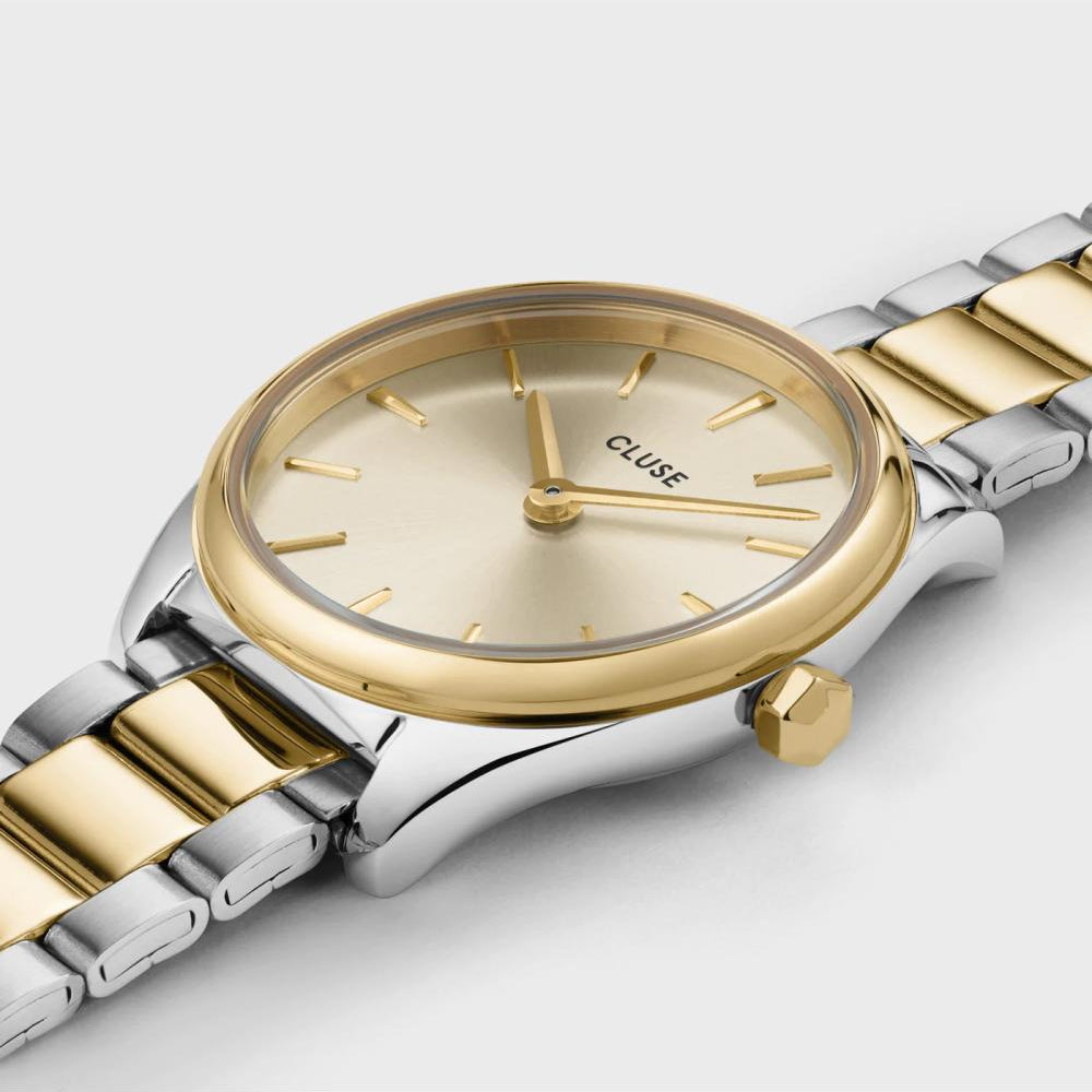 Orologio Donna Cluse Al Quarzo Solo Tempo In Acciaio - Verre Gioielli Orologio Donna Cluse Al Quarzo Solo Tempo In Acciaio - Verre Gioielli